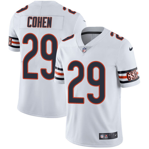 Nike Bears #29 Tarik Cohen White Youth Stitched NFL Vapor Untouchable Limited Jersey